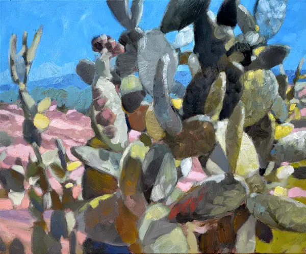 Painting #314/10 2020 oil on canvas 54x65cm